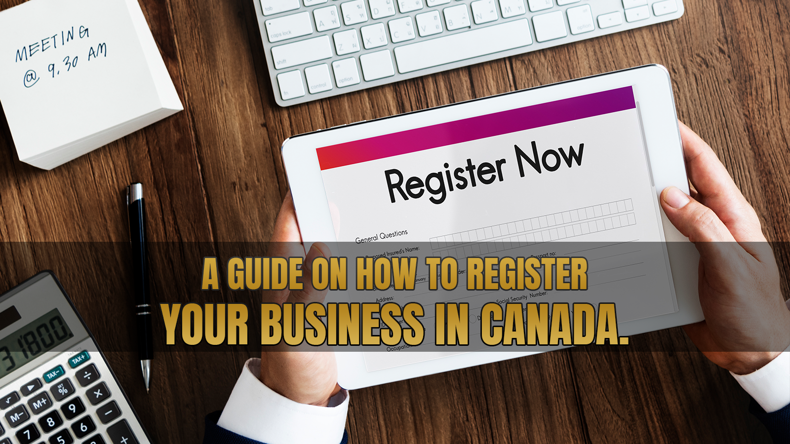 register your business