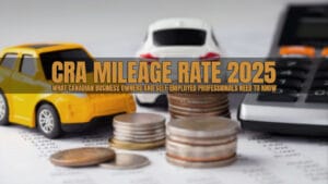 cra mileage rate 2025