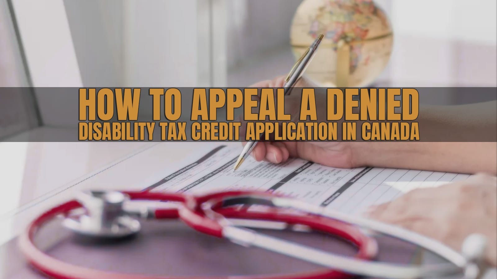 Disability Tax Credit Application