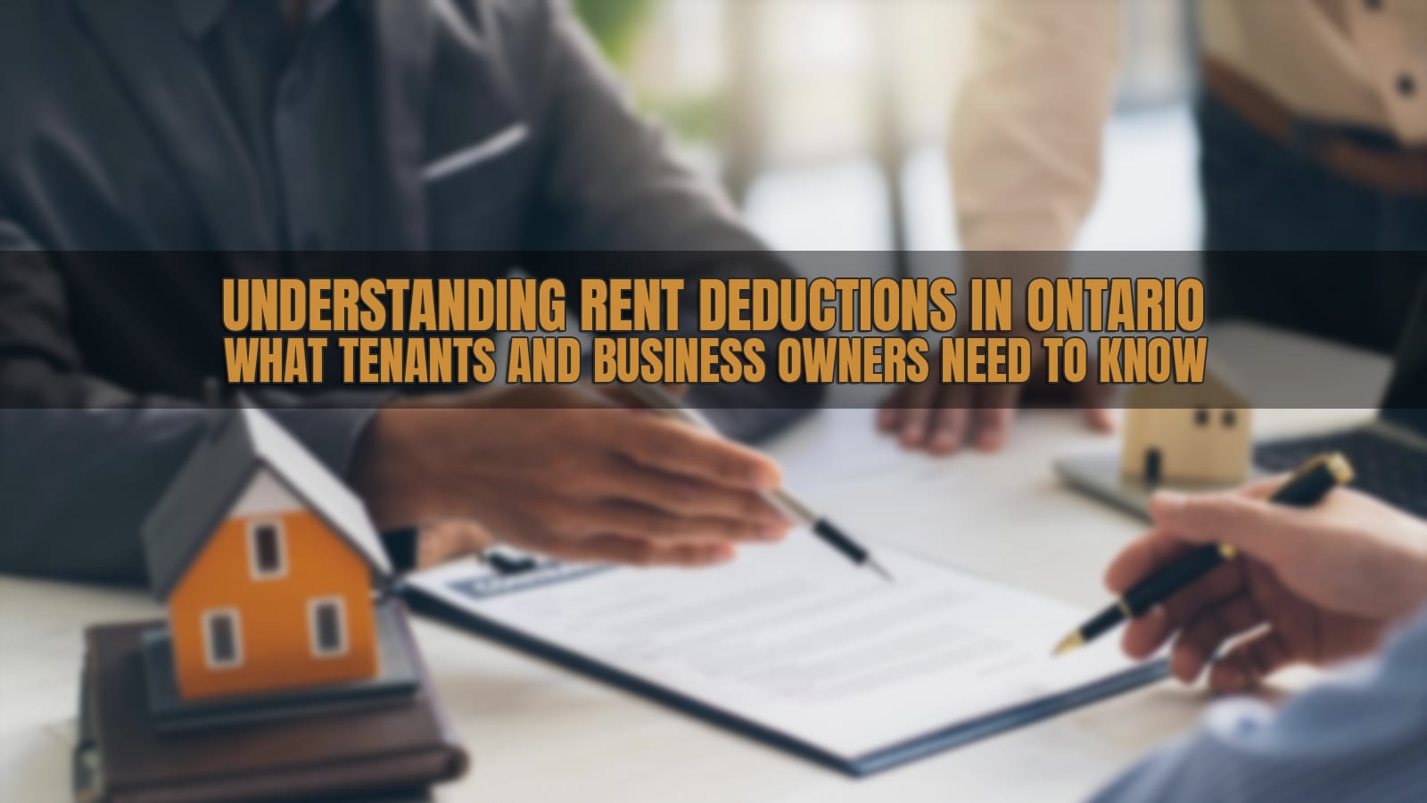 is rent tax-deductible in ontario