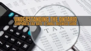 corporate tax rate ontario