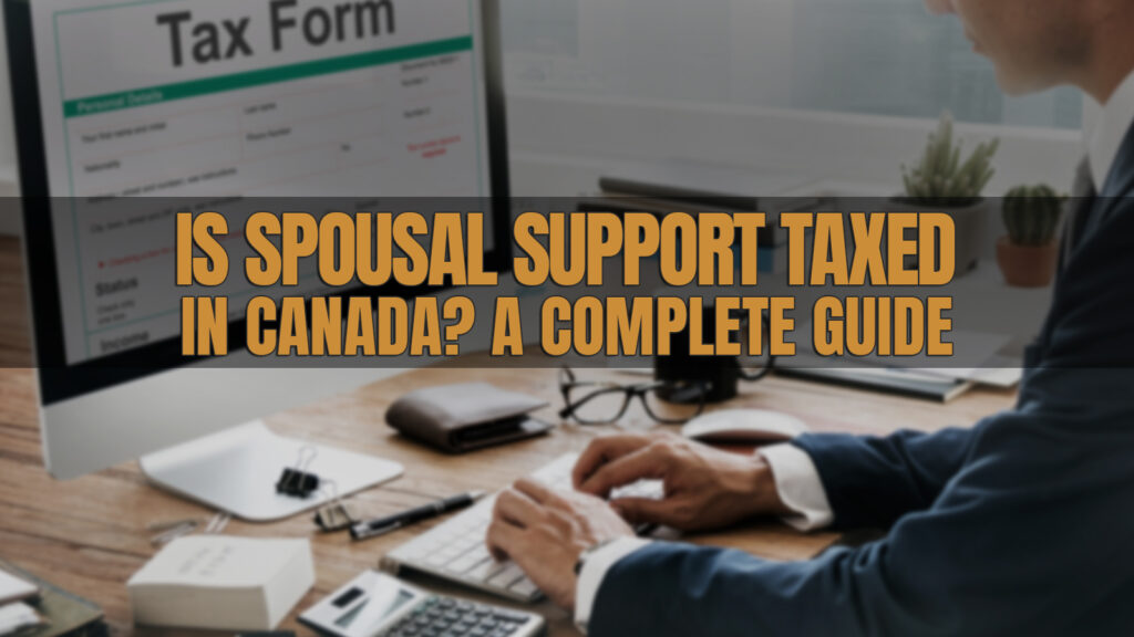 is spousal support taxed