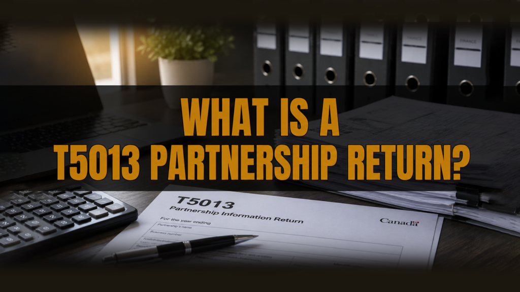 What Is a T5013 Partnership Return?