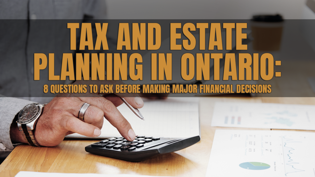 estate planning Ontario